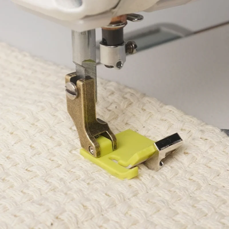 Plastic T9 Adjustable Multi-Function Presser Foot Hemming Rolling Edge Guide Feet For Industrial Sewing Machine Accessories