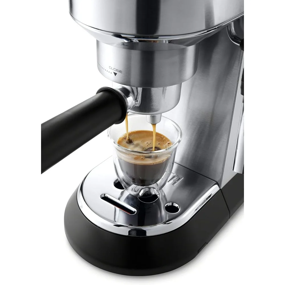 Deluxe Automatic Espresso Machine,35 oz, 1, Metallic