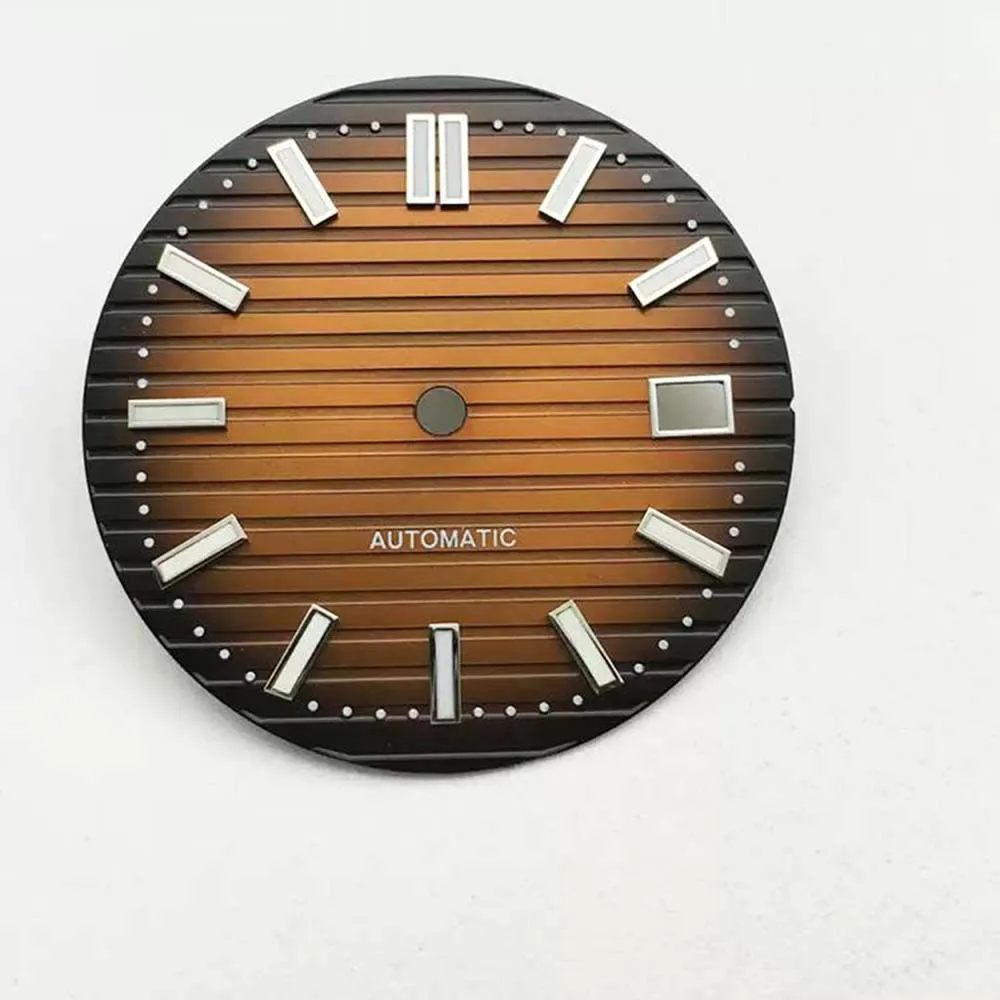 NH35 Dial 29.8mm, 3D Nails Green Luminous Watch Faces, for NH35/NH36 Movement Single Calendar Watch Dial Watch Accessories - Image 6