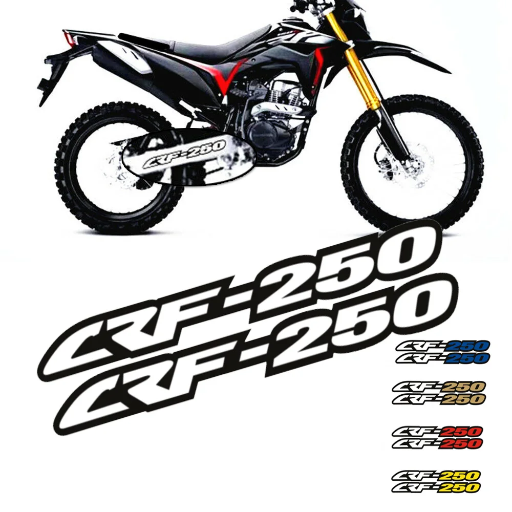 

Мотоциклетные поворотные рычаги, отражающие наклейки, наклейки в полоску, декоративные наклейки для HONDA CRF 250F 250L 250LE 250R/X 2004-2021