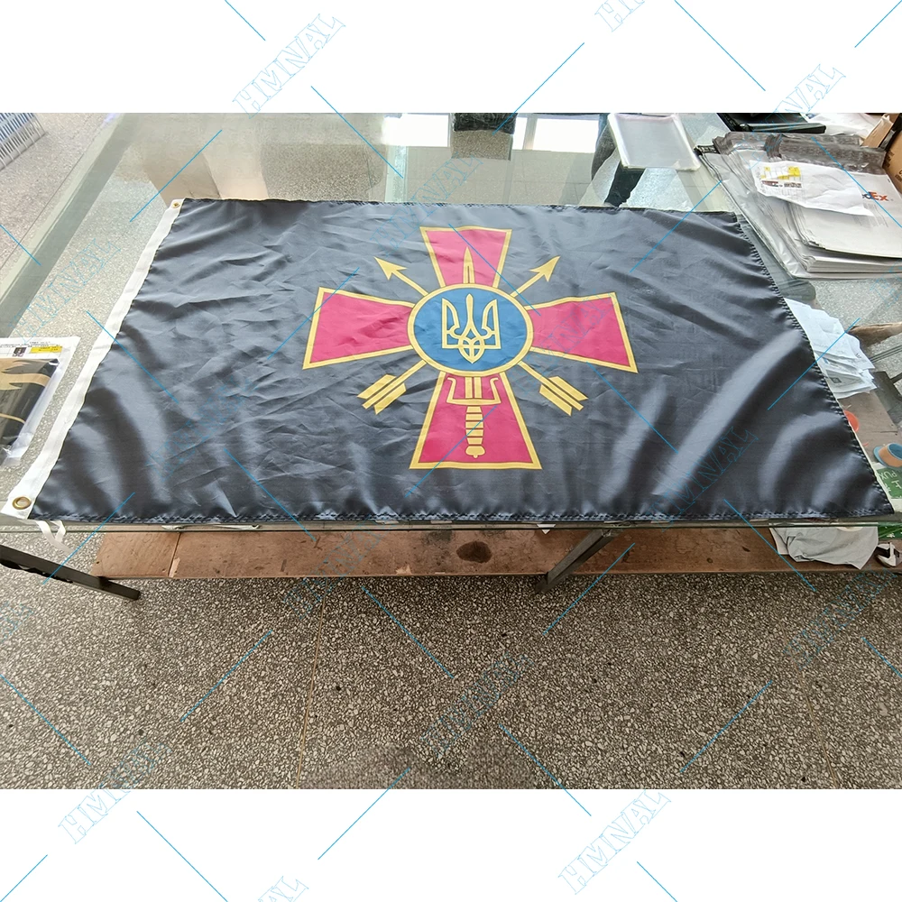 Custom 60x90cm Flag of the Armed Forces of Ukraine 3x5ft Banner