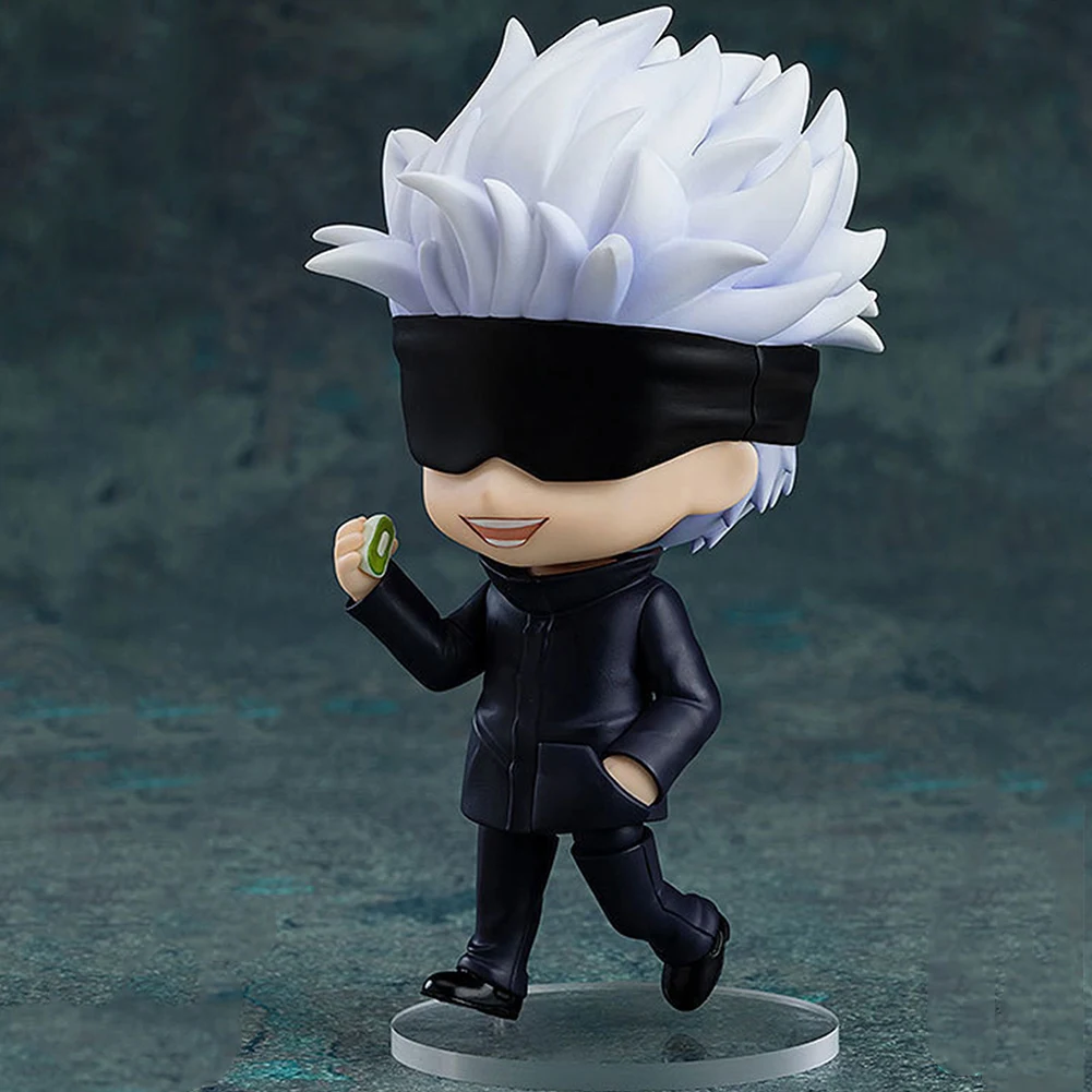 Anime JJK Figure Gojo Satoru Figurine PVC Mini modèle ornements de bureau Gojo Satoru Figurine Collection jouets cadeaux 10 cm