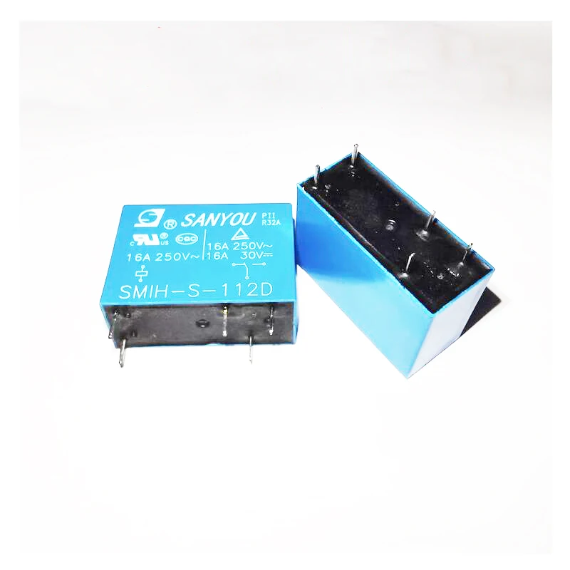 HOT NEW SMIH-S-112D SMIHS112D DC12V 12VDC 12V 16A relay 5PIN