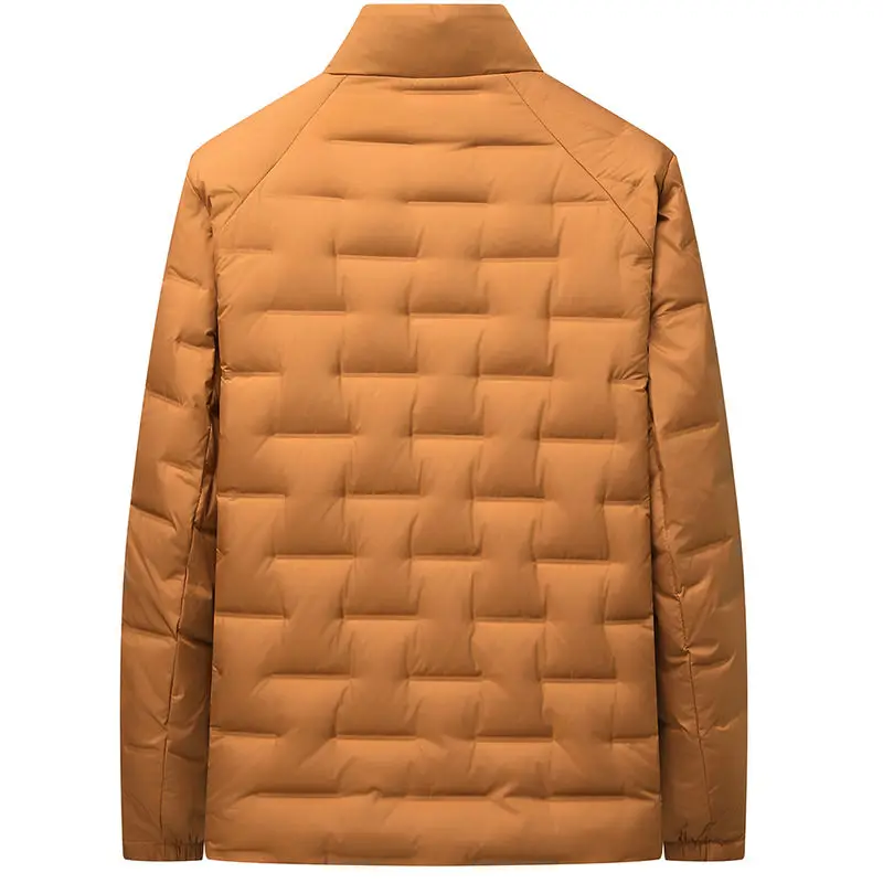 Men's 90% White Duck Down down coat 2026 winter men warm Down Jackets man fashion thicken stand collar solid color Jacket