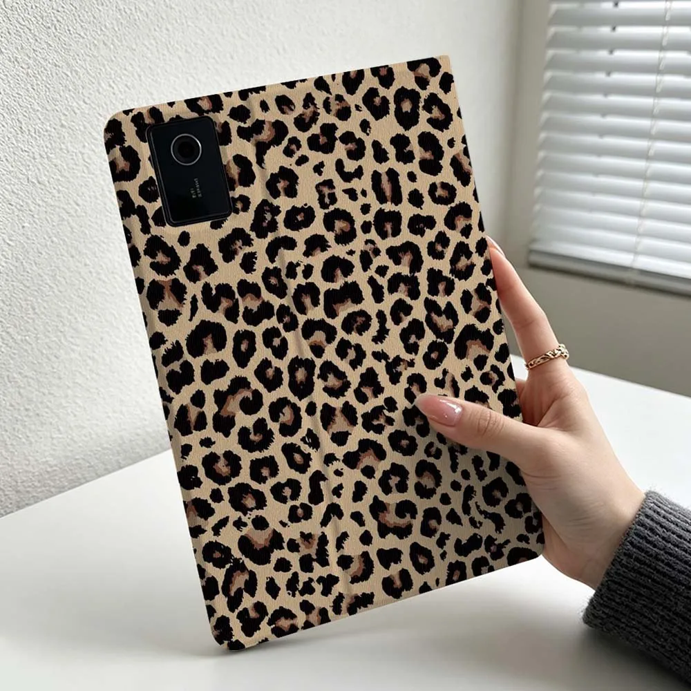 Luxurious Leopard Print Design Cover For Lenovo Xiaoxin Lenovo Tab Pad Pro Plus K11 P12 M10 Legion Y900 Soft Inch Tablet Case - view 5