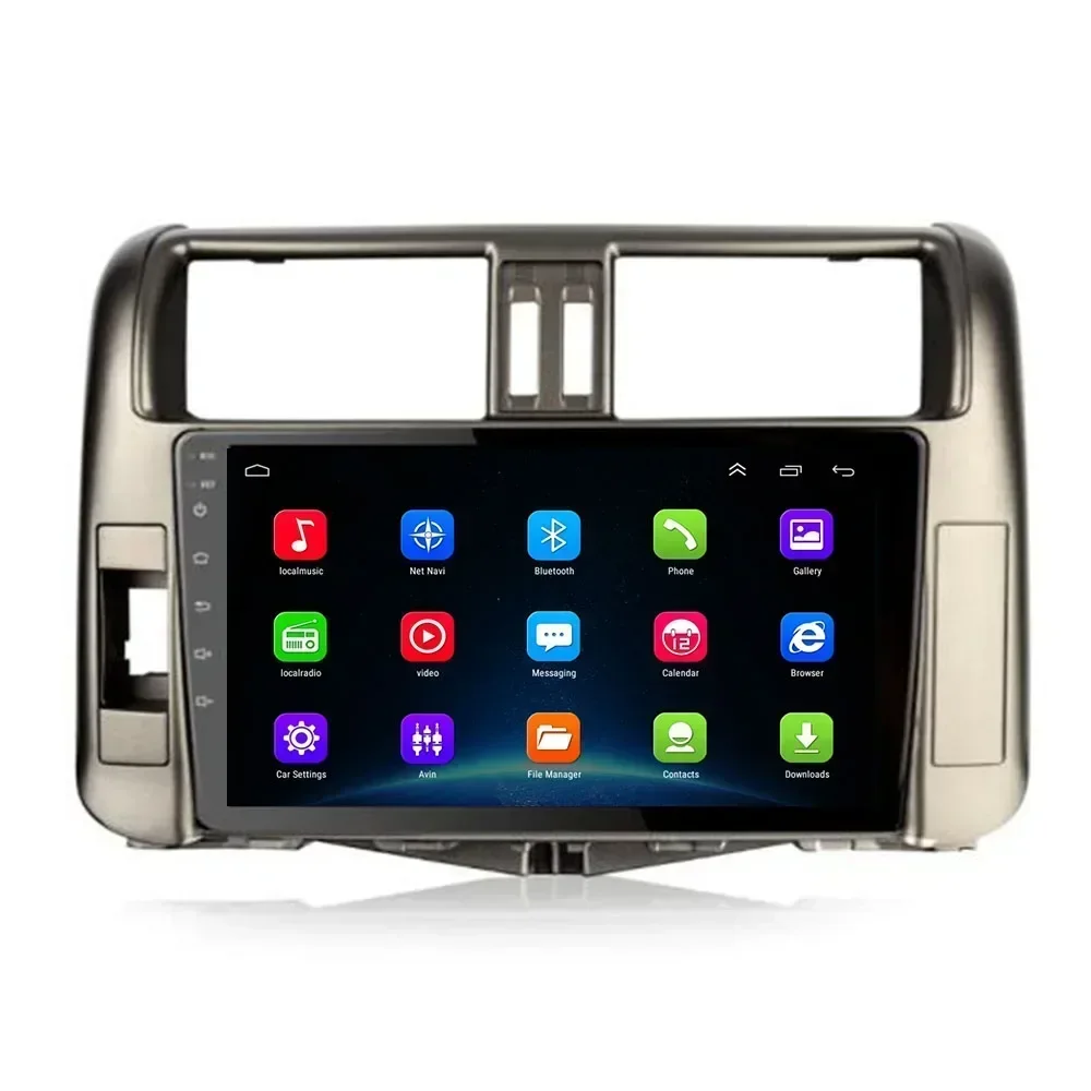 Android 13 Car Radio Player For Toyota Land Cruiser Prado 150 2010 - 2013 Android Auto Vehicle Touch screen