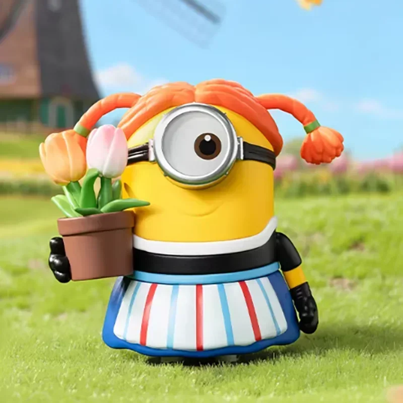 

POP MART MINIONS BELLO WORLD Series Mystery Box Подлинная глухая коробка Guess Toys Сумка Орнамент Статуэтки Домашний декор Настольные куклы