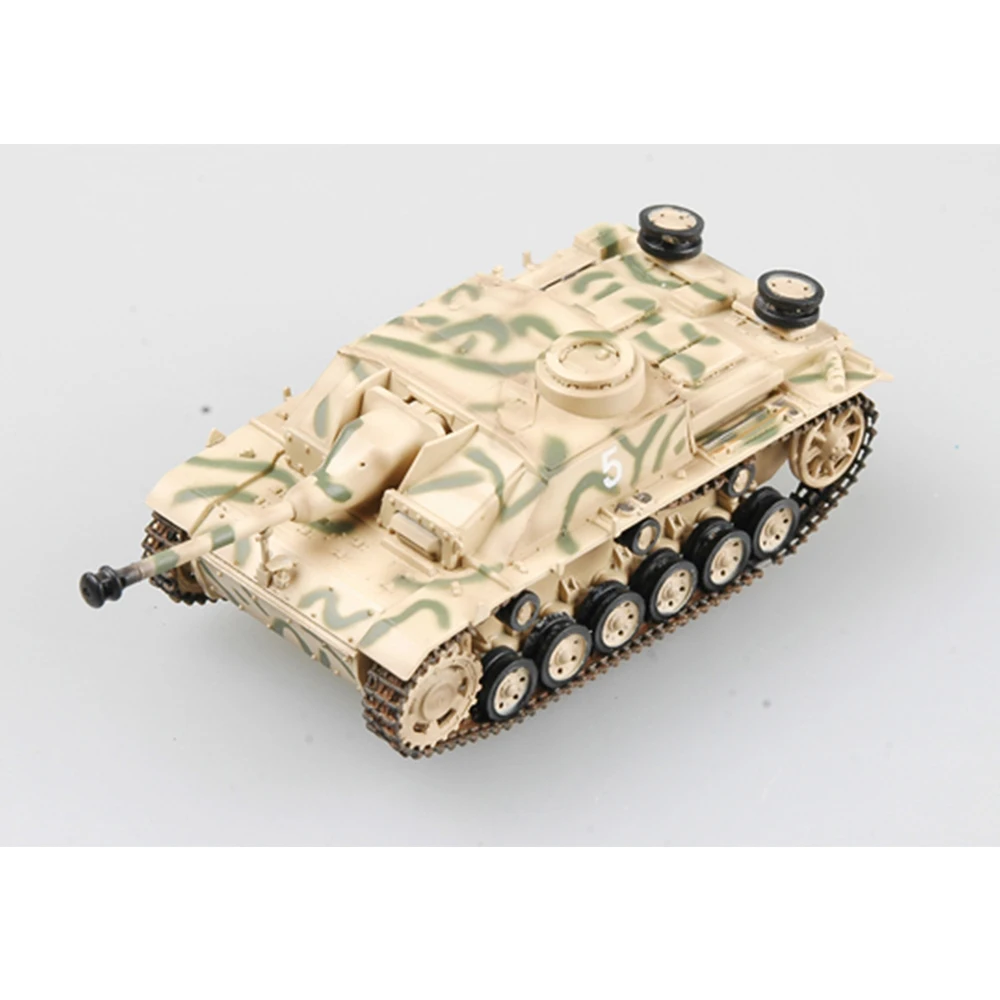 

Easymodel 36152 1/72 Germany Stug III Ausf G316 Funklenk kompanie Military Static Plastic Tank Model Finished Collection or Gift