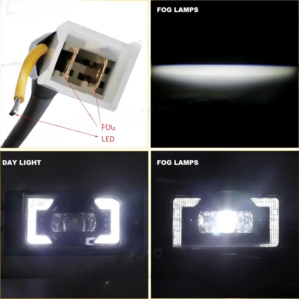 LED fog lamp for LADA VAZ 2110 2111 2113 2114 2115 daytime running light