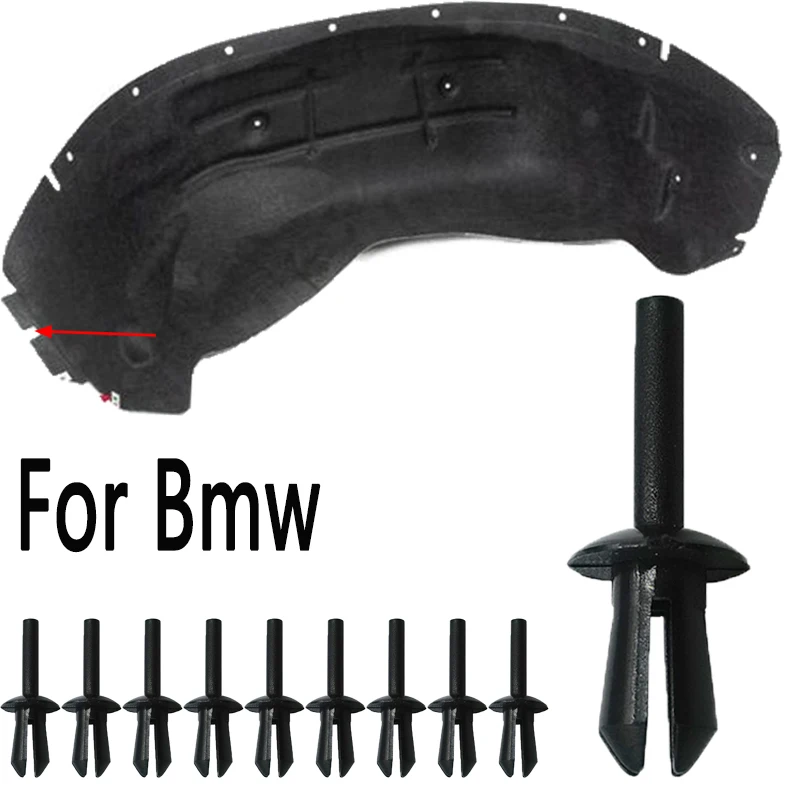 Fender Liner Rivet Expanding Clip Retainer For BMW E81 E82 E87 E87LCI E88 F20 F21 F22 E21 E30 E36 E46 E90 E90LCI E91 E91LCI E92