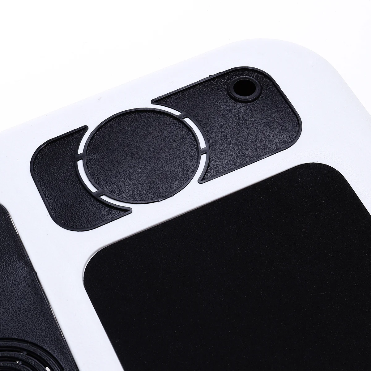 

Эргономичная складная настольная подставка для ноутбука, 0–31 см, 0–70 градусов, черный, белый цвет, двойные вентиляторы, USB-кабель, платформа для мыши, нескользящие ножки