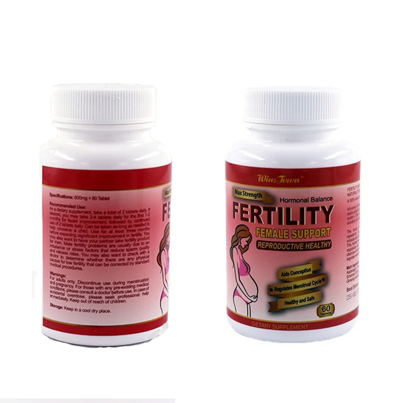 60 pills female fertility tablet hormonal balance support Support Reproductive Healthy