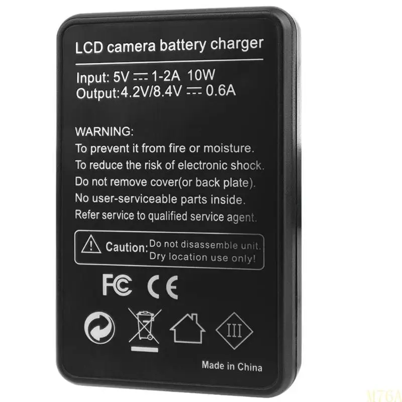 Versatile USB Camera Battery for NB10L G1X G15 G16 for Outdoor Use M76A