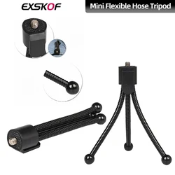 For GoPro Hose Tripod Mini Desktop Tripod For GoPro Hero 13 12 11 10 9 8 Insta360 X4 X3 DJI Action 4 3 Action Camera Accessories