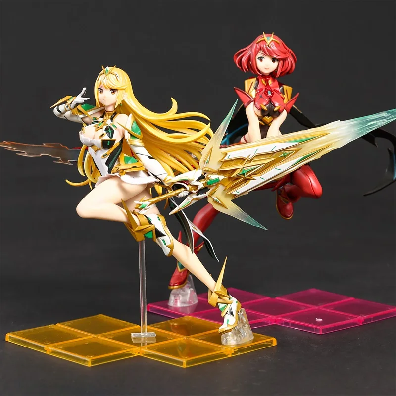 

Xenoblade Chronicles 2 Hikari Mythra / Pyra Homura Figurine PVC Collection Model Figure Toy