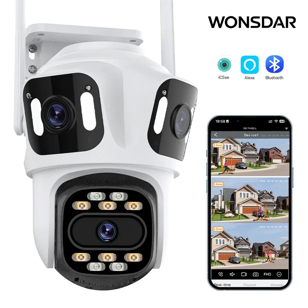 Camara IP de 10MP con Doble Lente y Detección de Movimiento: Evaluación Real de su Rendimiento en Seguridad Exterior