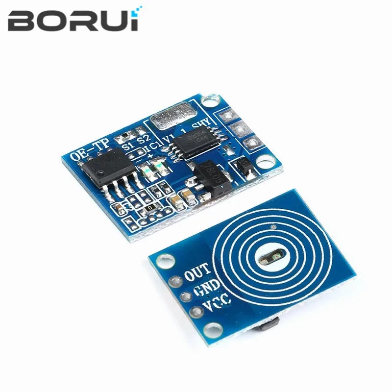 OE-TP capacitive touch button light touch switch module digital touch sensor LED no pole dimming 10A DC 5-12V