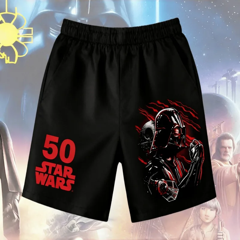 bermuda-de-praia-masculina-star-wars-para-meninos-estampa-3d-completa-50º-aniversario-grafico-'o-imperio-contra-ataca'-calcas-curtas-casuais-esportivas