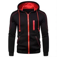 2025 New Autumn Men Sweatshirts Long Sleeve Jacket Hoodie Zipper Closure Jacket Male Hoodies Sweatshirt Slim Fit Male Clothing