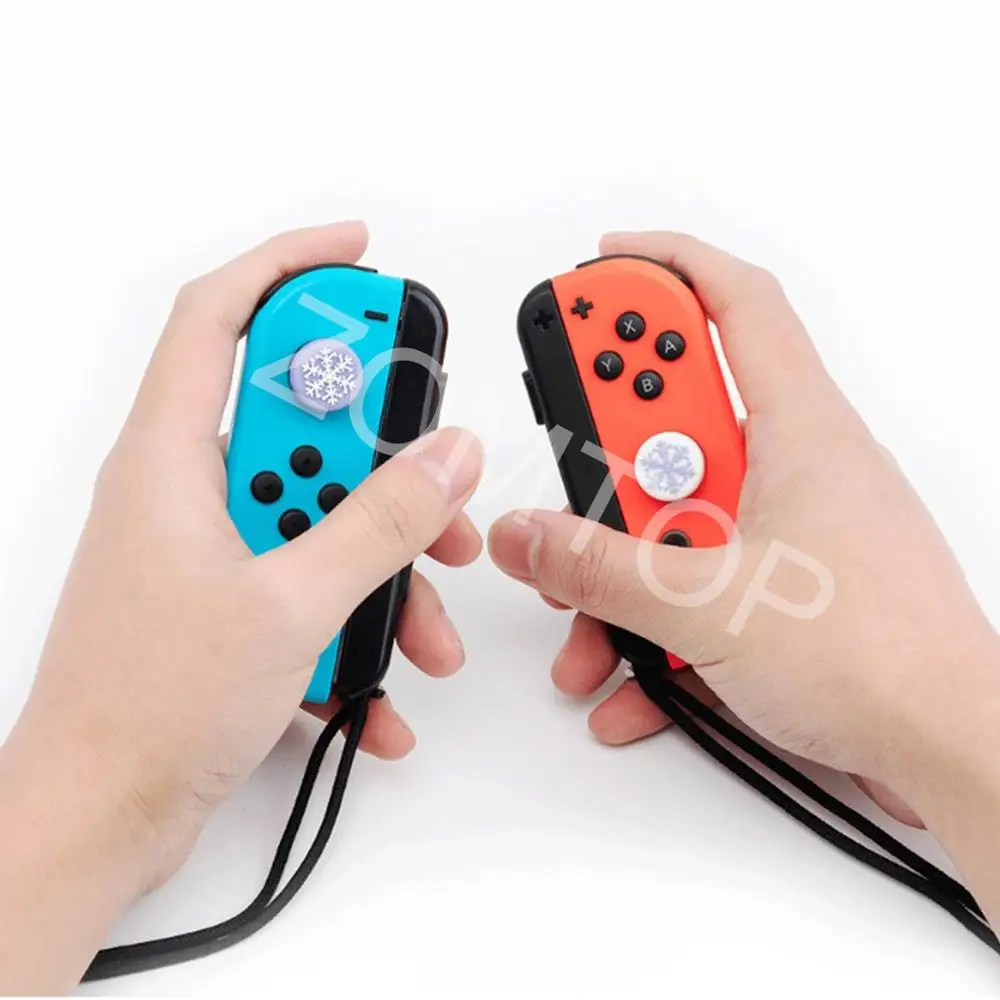 Switch Joy Con Thumb grip Cap Nintend NS Switch Joycon Silicone Non-slip ThumbSticks Grip Caps For Nintendo Switch Lite Joy Con