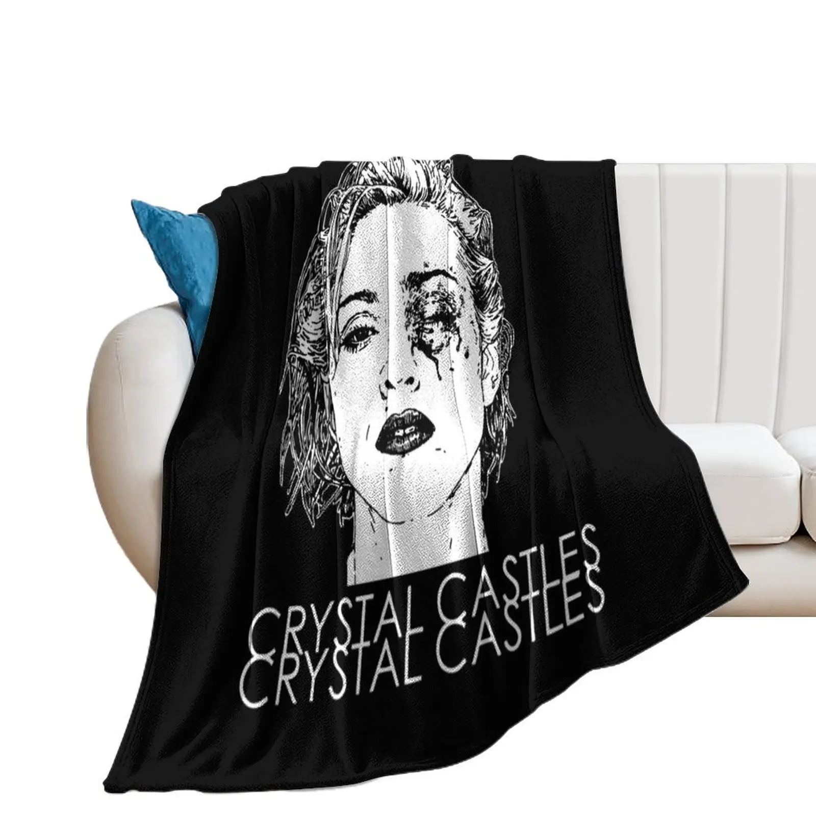 Crystal Castles Classic Throw Blanket for sofa Soft Beds Travel Blankets