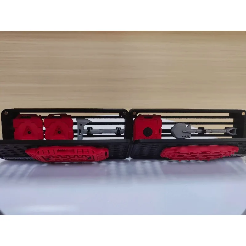 Upgrade Accessories for 1:8 MJX H8H RC Off-Roader / Decorative Upgrade Parts - High-Simulation Off-Road Gear Compartment
