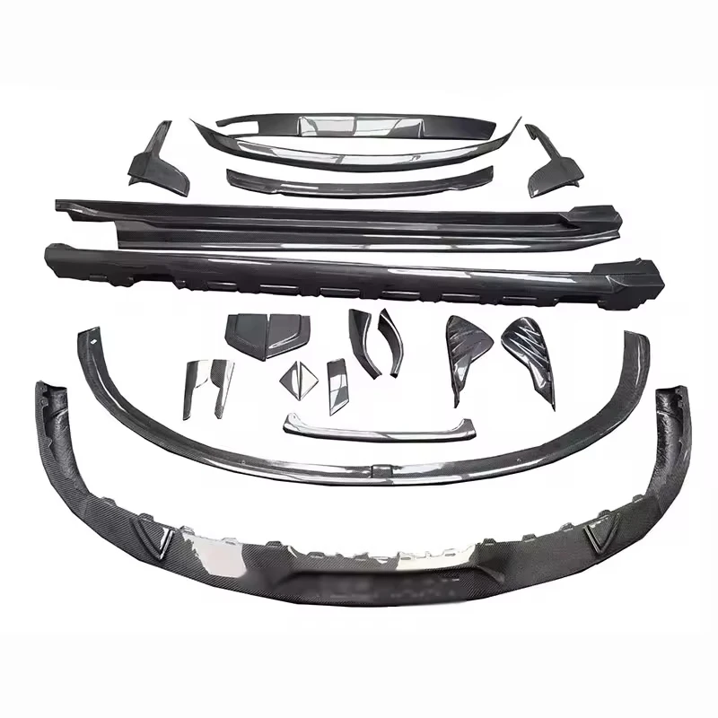 

Carbon Fiber Bodykit for porsche Taycan Upgrade to Techart Body Kits Ture Factory Fitment