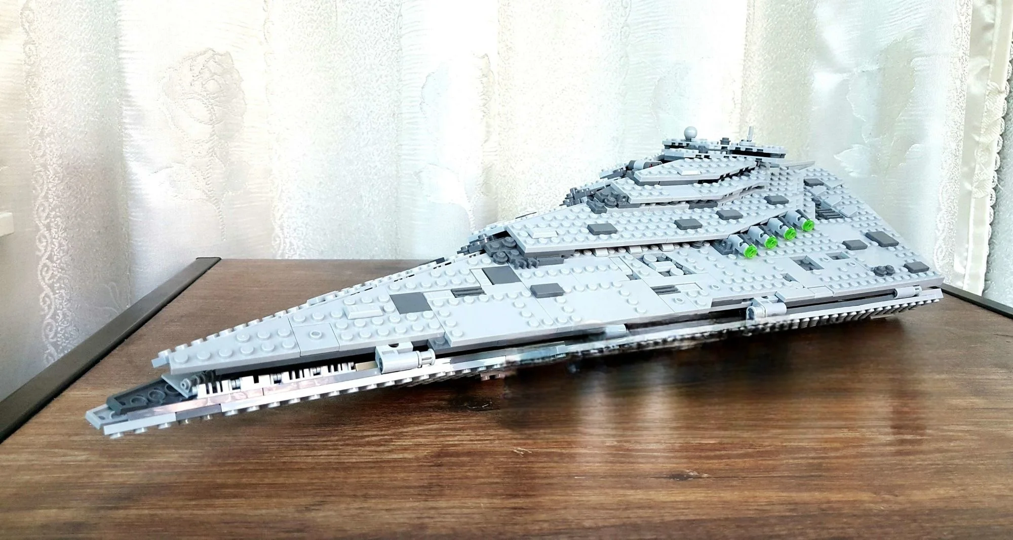 New MOC Cosmic Fighter Spaceship Model Home Decor Building Blocks for Children and Boys as Holiday Gifts image 3