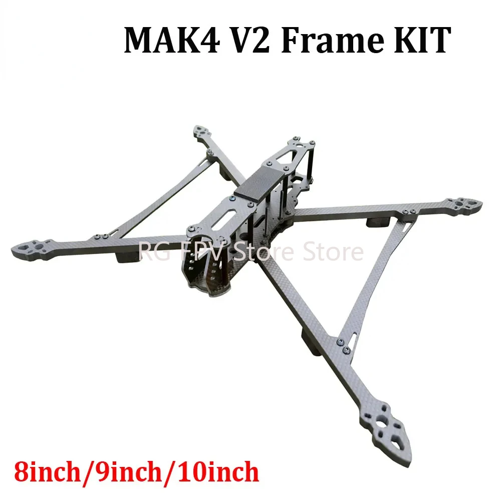 

MAK4 V2 MARK4 FPV Drone Carbon Fiber Frame KIT 8inch 367mm 9inch 387mm 10inch 427mm For RC FPV Freestyle LongRange Racing Drone