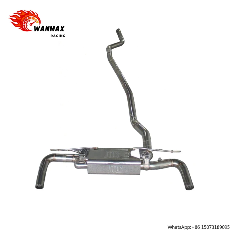 

High Performance 304ss Valved Exhaust Catback Tuning System for 2018 G12 740i B58