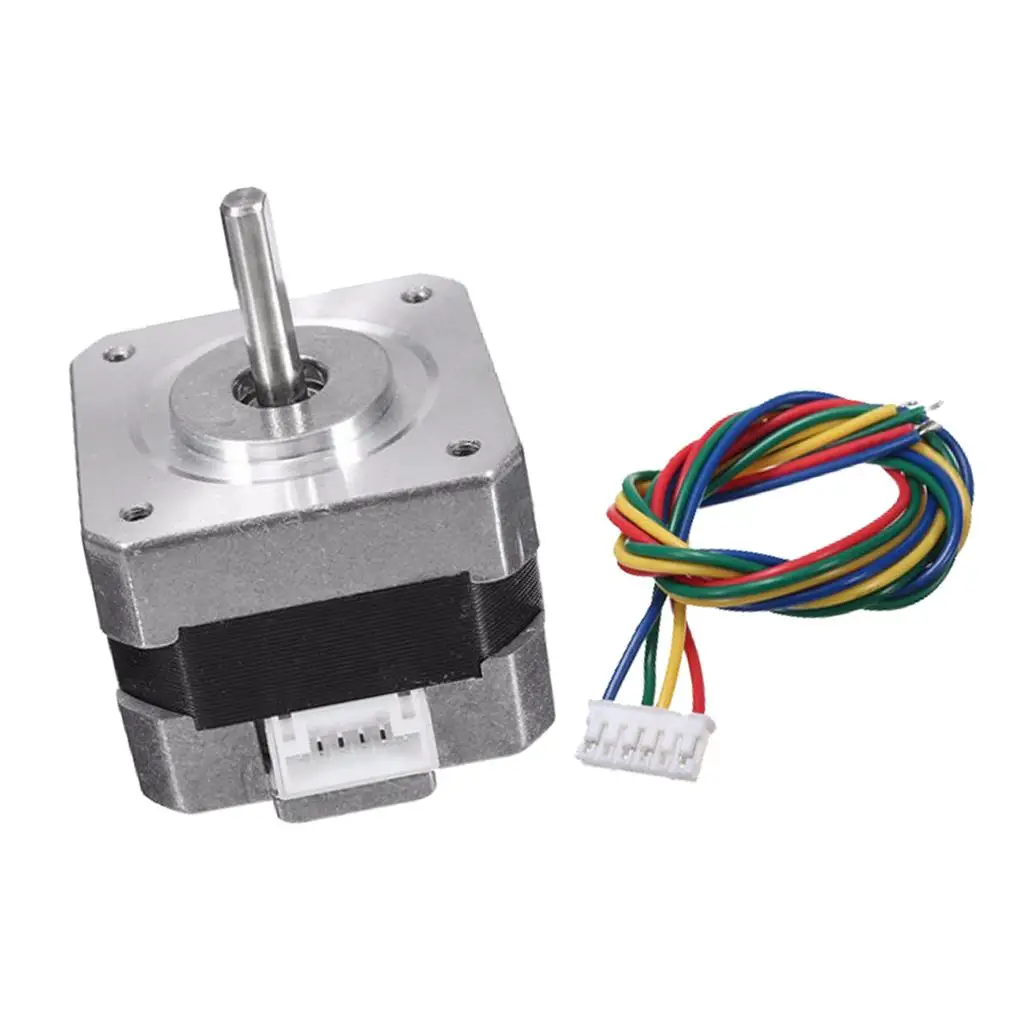 Nema 17 Stepper Step Motor 28N.cm 0.4A 12V 4 Wire for CNC/Printer