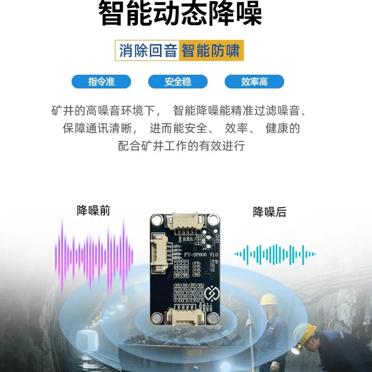 Digital and Analog Synchronous Output MIC Remote Sound Pickup with Noise Reduction and Shielding for Conference Monitoring Camer