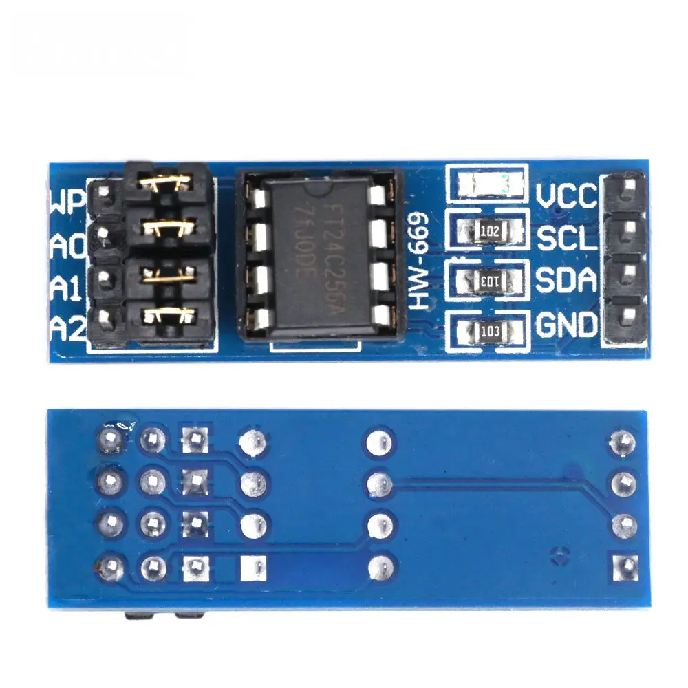 AT24C256 I2C Interface EEPROM Storage Module IIC Single-Chip Microcomputer Development Intelligent Car Accessories