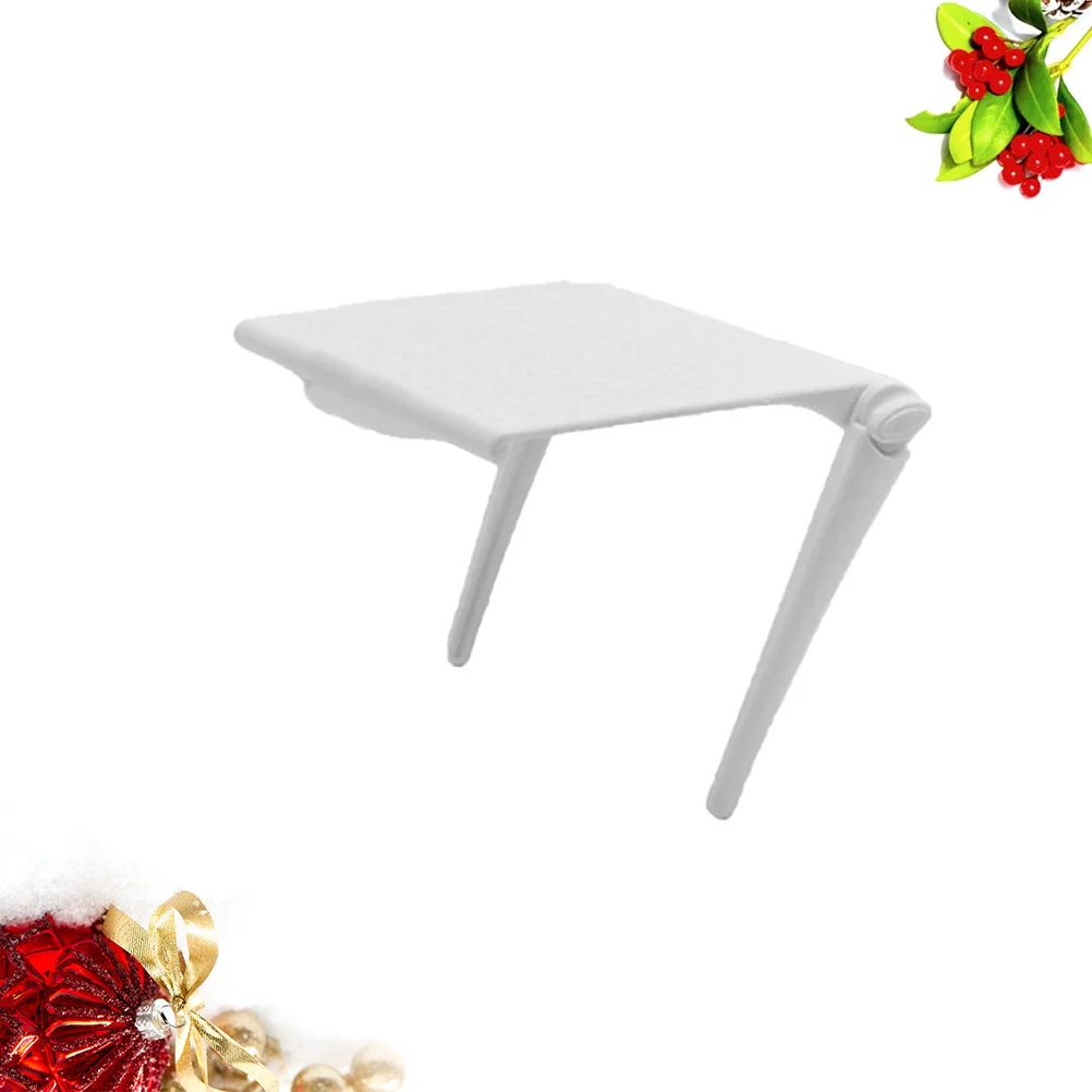 

Foldable Computer Monitor Shelf White Creative Screen Storage Bracket Desktop Office Multifunction Storage Rack for Eyeglass