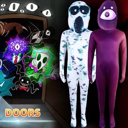 Halloween Game Doors Role Play Boys Girls Dress Up Suit Kids Monster Ambush Eyes Cosplay Costumes Child adult Jumpsuit Mask
