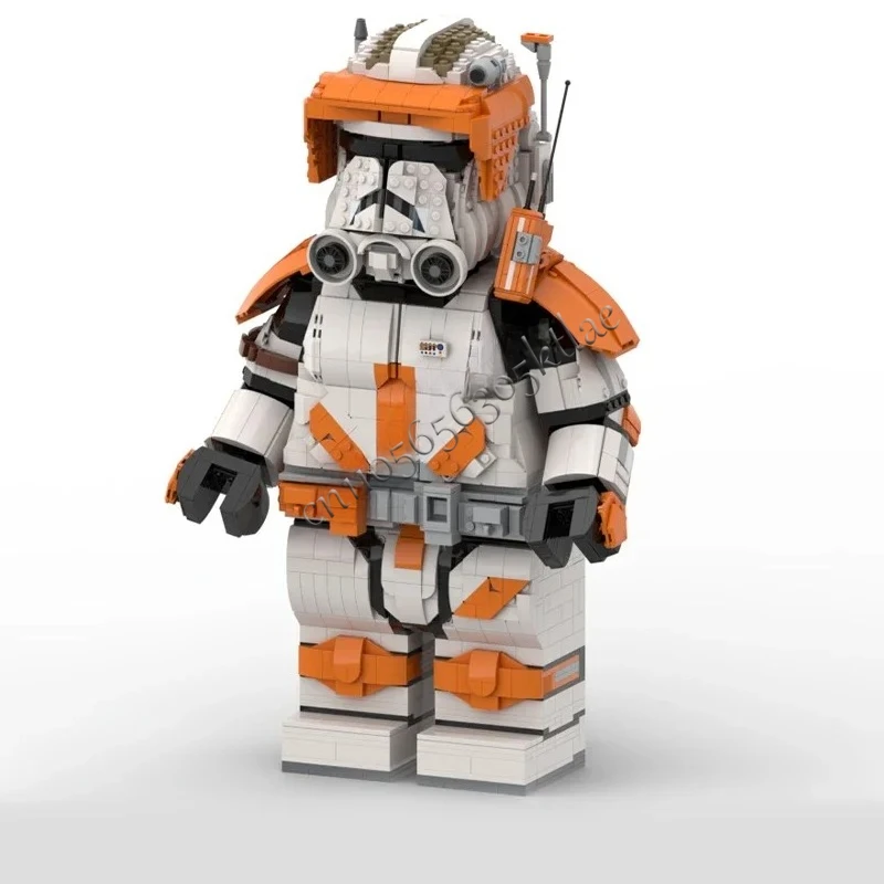 2809 PCS Moc Star Battle Commander Cody Phase 2 Megafigure Model Bouwstenen Bricks Diy Creatieve Assemblage Kinderen aanwezig