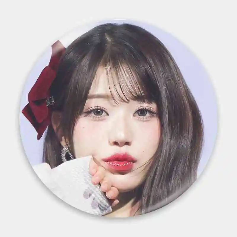 Jang Won Young Kpop Star Singing And Dance Badge Brooch anchor Peripherals Pin Fandom School bag Commemorative