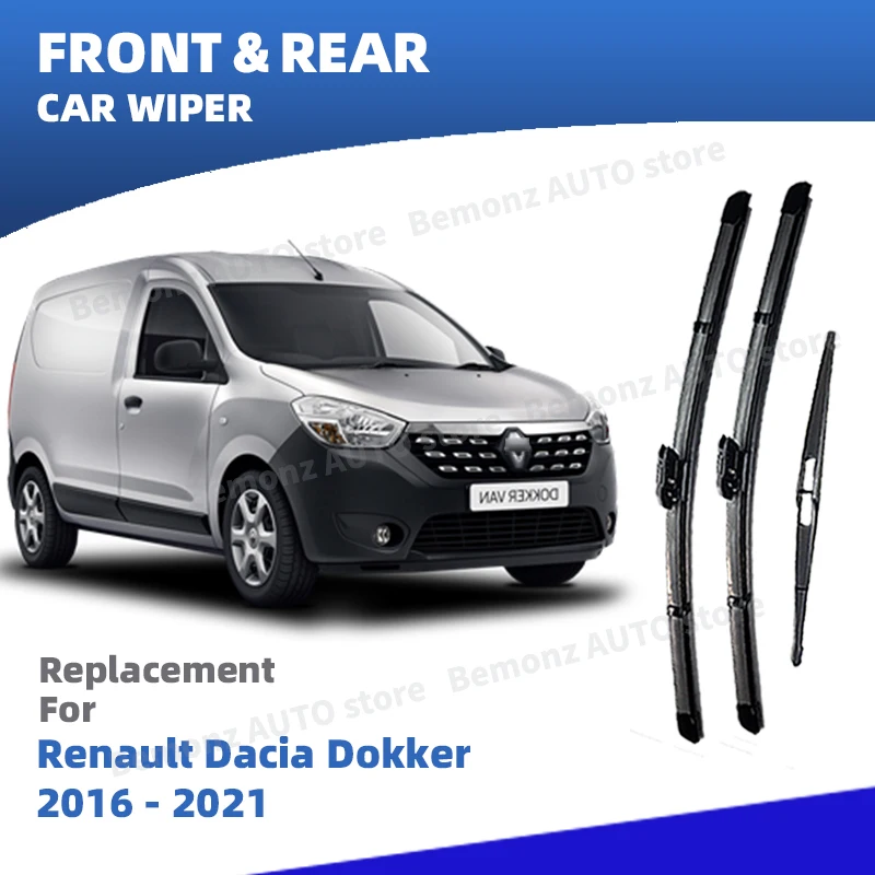 

Щетки стеклоочистителя с левым рулем для Renault Dacia Dokker Renault Kangoo 2016-2021 аксессуары 2017 2018 2019 2020