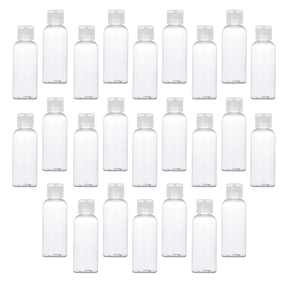 

25pcs Premium Lotion Bottles Multipurpose Sub Containers Clamshell Type Leakproof Bottles For Shampoo Soap Hand
