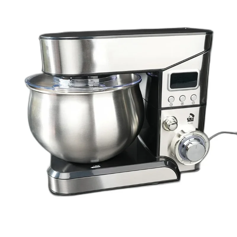 

Multifunctional 5L Home Chef Stainless Steel Kitchen Machine Kneading and Mixing Flour