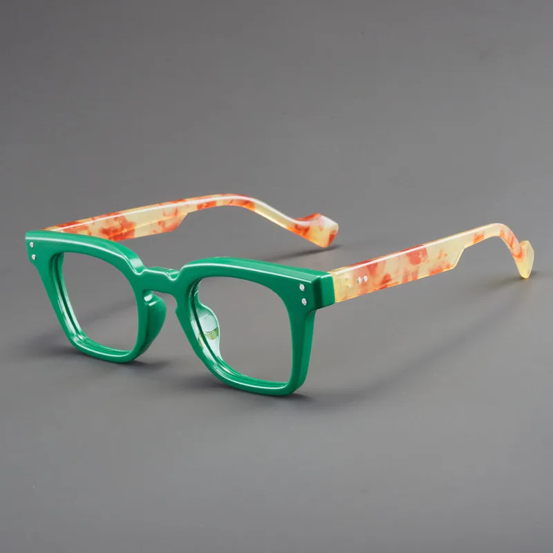1.0-4.0 Modische Anti-Blaulicht-Lesebrille mit Retro-Rechteckrahmen HD Vision Unisex-Design – Detail 13