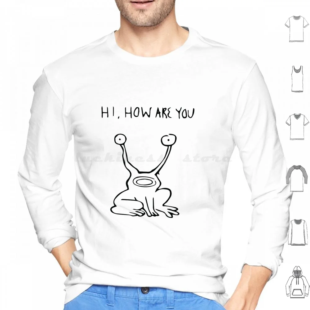 Hi How Are You Shirt | | Album Cover T-Shirt | Austin Texas | Keep Austin Weird | Frog Mural Tshirt | Outsider Music | Shirts T