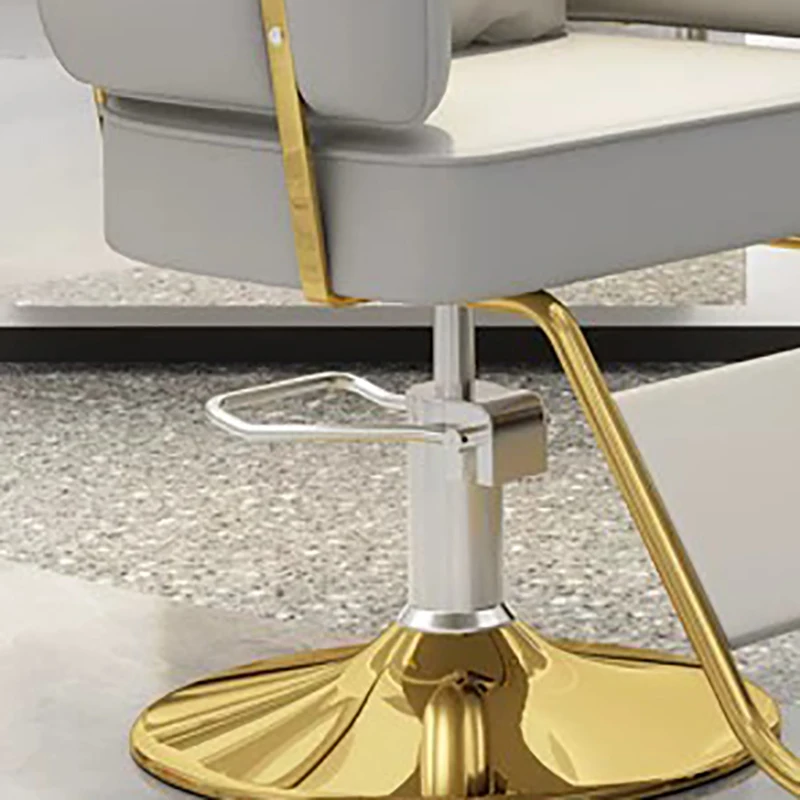 كراسي حلاقة بسيطة ورائعة كراسي صالون أوروبية كلاسيكية فاخرة فاخرة أثاث صالون تجميل حديث Silla Para Lashista