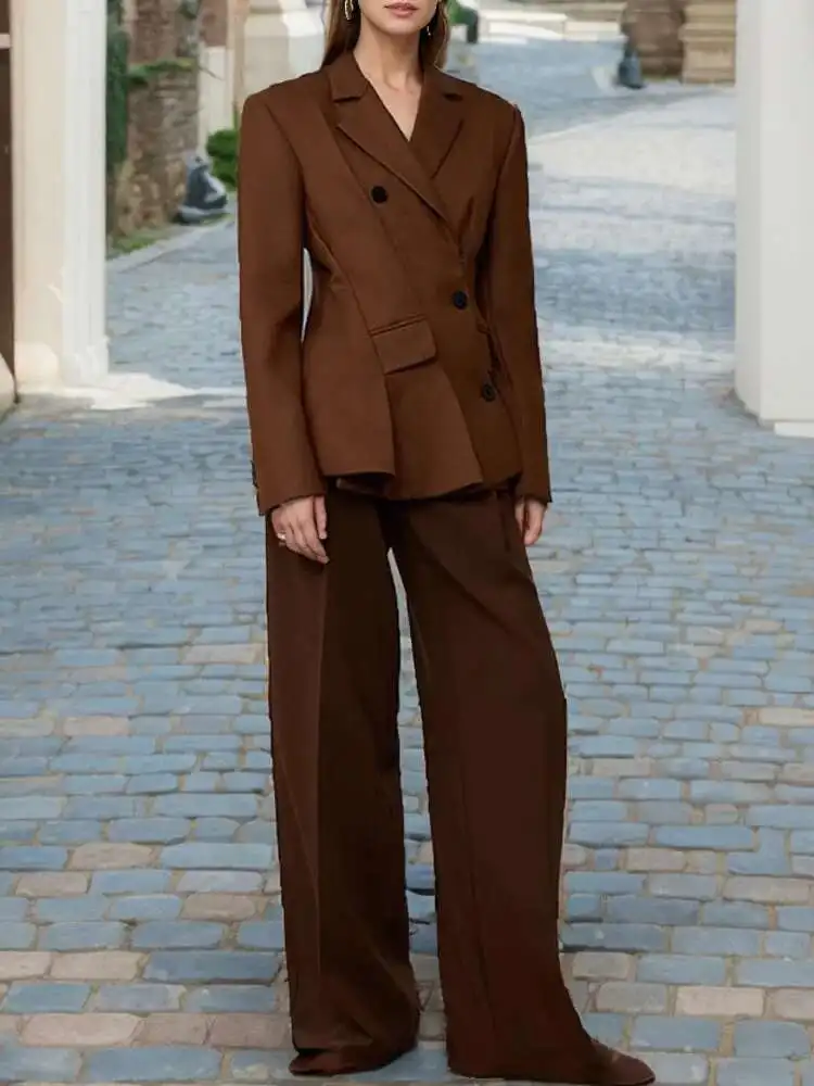 BJTZ Design Sense, Waist Reduction, Deconstruction, Suit Jacket, Women's Slimming Temperament, French High-end Feeling Explosive