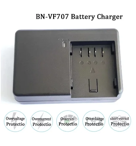 AA-VF7 Akku-Ladegerät für BN-VF707/VF707U BN-VF714/VF714U BN-VF733/VF733U GR-D326 GR-D326EY GR-D326US GZ-MG21U LY347-002B