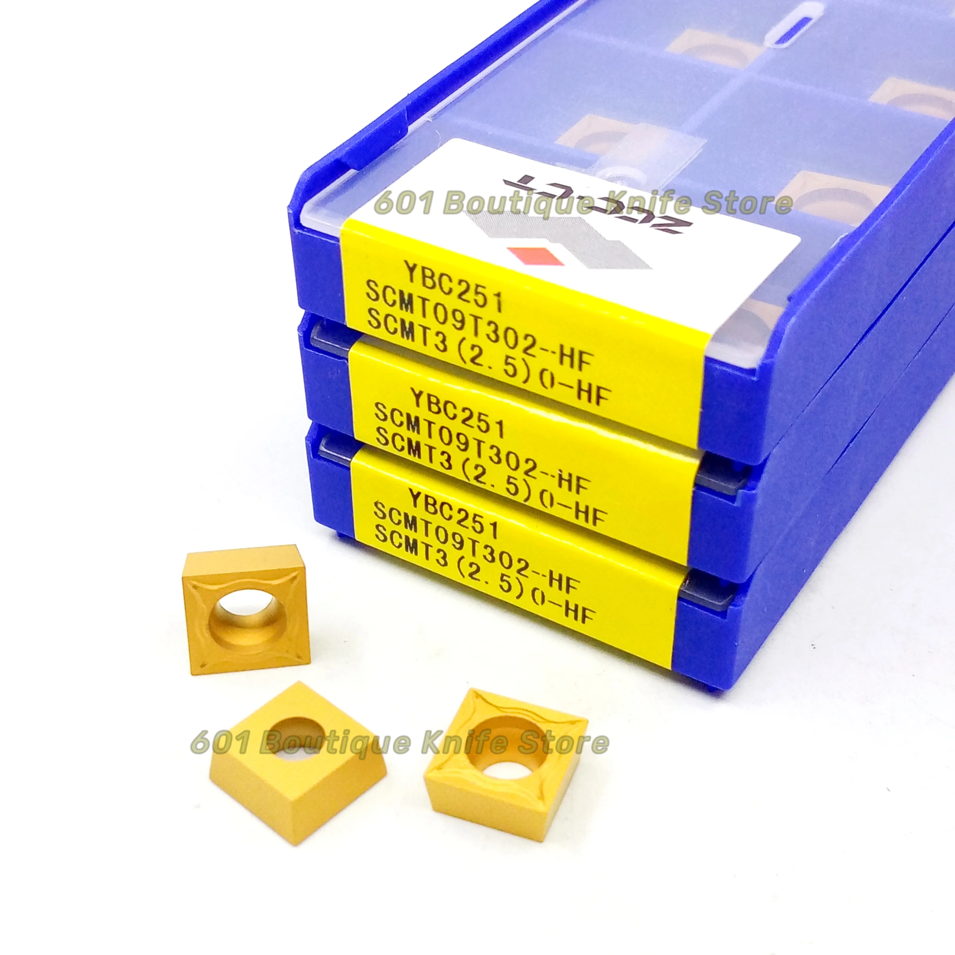 SCMT09T302-HF YBC251 100% Original ZCCCT carbide insert with the best quality TOP SALE