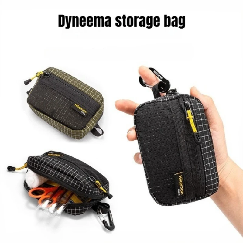 Dyneema pacote de cintura de fibra à prova d'água urltralight multi bolso para ciclismo corrida caminhadas acampamento acessórios esportivos ao ar livre