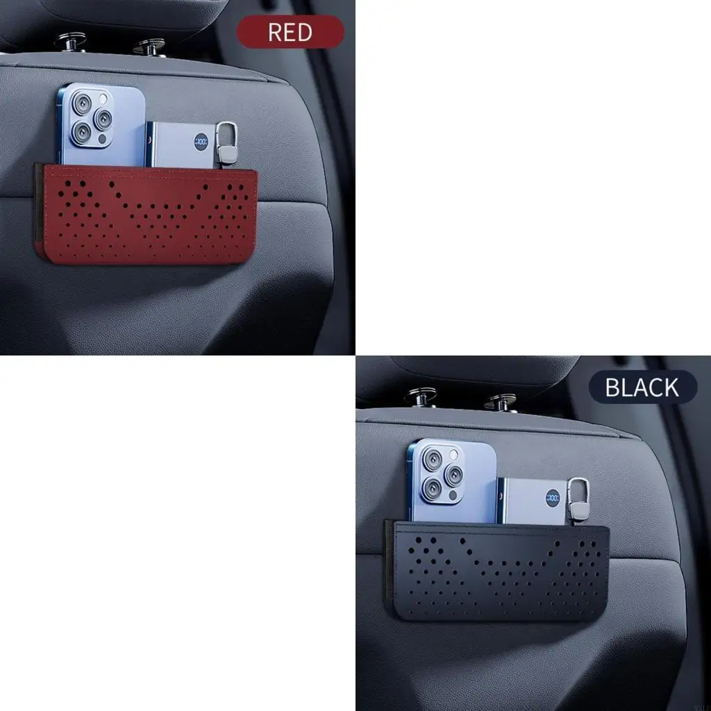 

Vehicle Interior Mesh Organizers Storage Pouches for Efficient Space Utilization