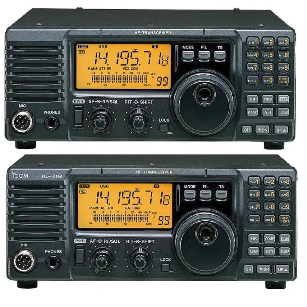 Ręczny IC-718 DMR Nawigacja morska Radio HF Transceiver telefoniczny Elektronika morska Statek Łódź Komunikacja Walkie Talkie