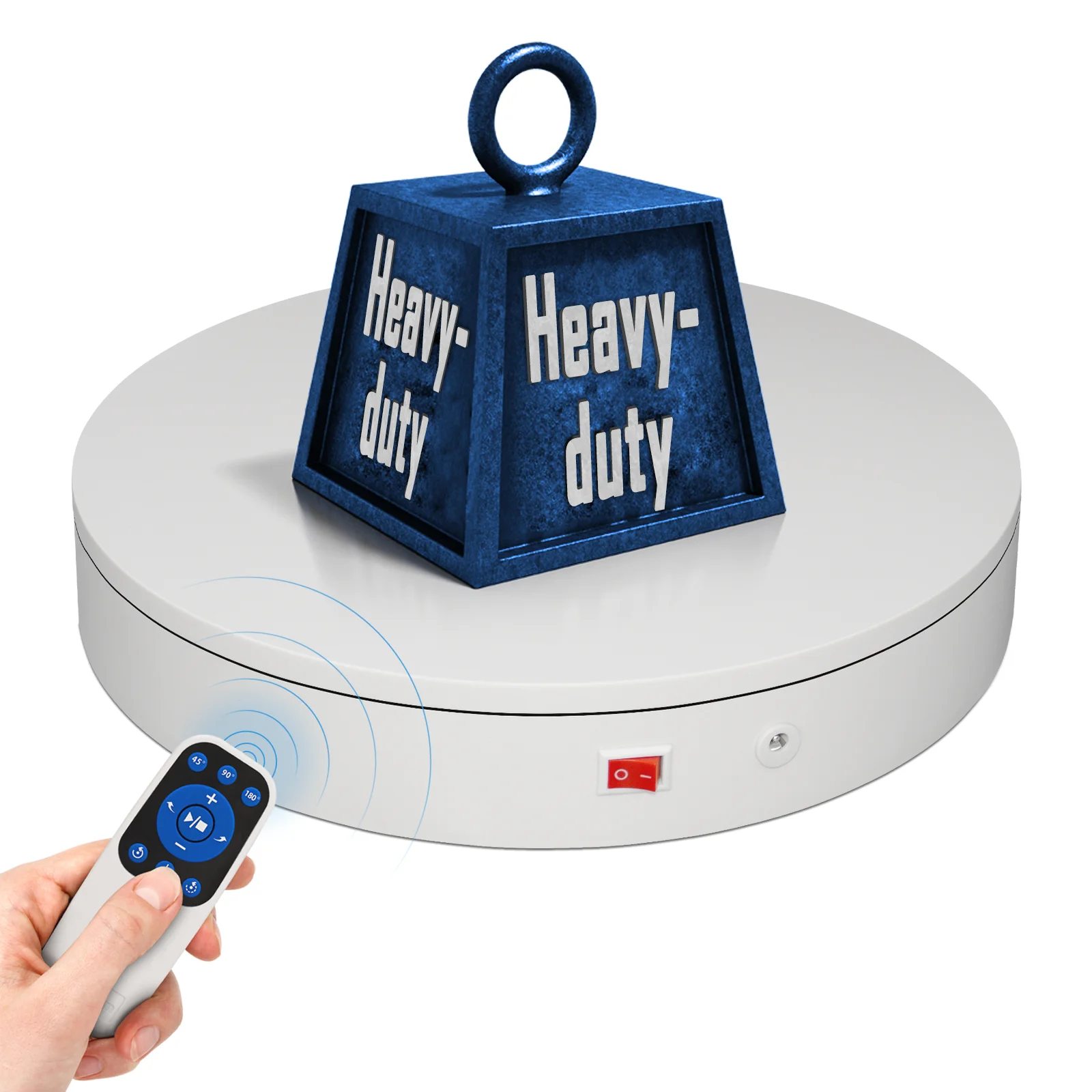 

MT200RL20JV3 Remote Motorized Turntable Rotating Display Stand Spinning Rotating Platform 360 photo booth